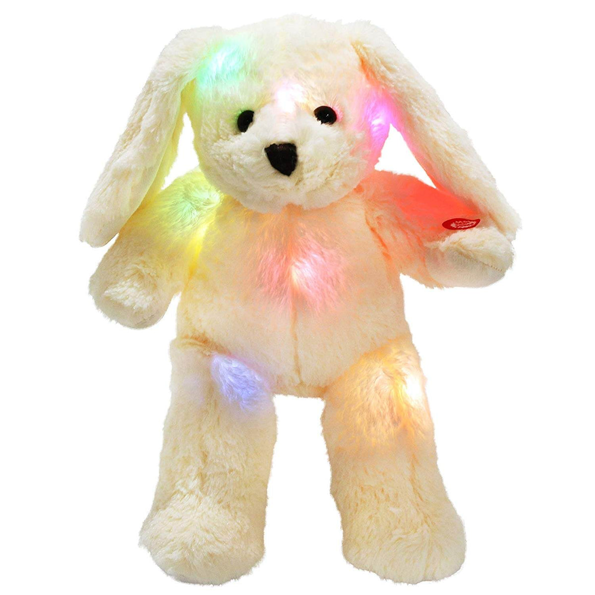 night light bunny floppy plush rabbit toys, 18'' | Bstaofy