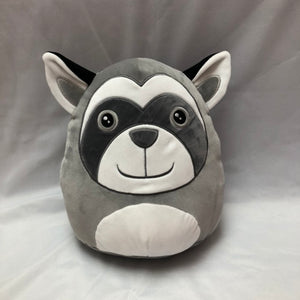 Stuffed Rainbow Small Raccoon Plush Kids Pillow Toys Gift for Toddler for Girls