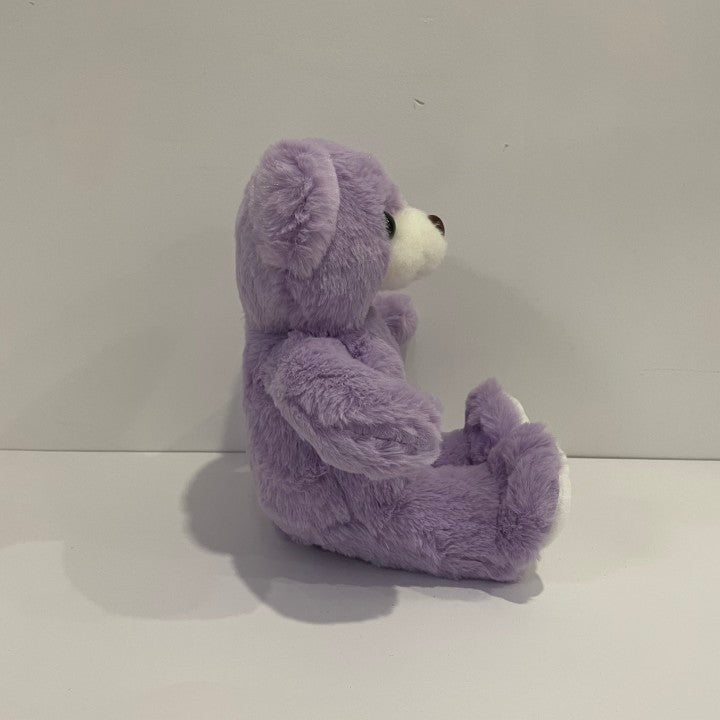 Purpple Bear Set Stuffed Animal Plush Toys Soft Cute Bears Plush Dolls in 5 Colors Adorable Stuffed Bears Dolls for Christmas Birthday Valentines Day Girlfriend Teens Presents