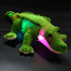 Bstaofy LED Crocodile Stuffed Animal Light Up Plush Toy - Glow Guards