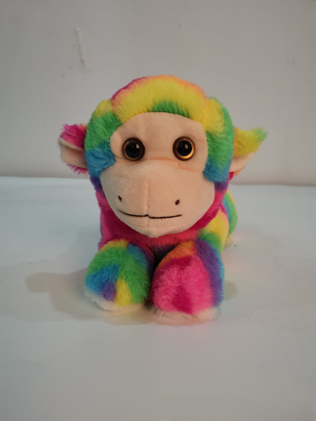 Products Stuffed Animal Rainbow Monkey Plush Sleep Toy for Toddlers, Kids, Boys & Girls, Valentines, Easter, Baby, Rainbow